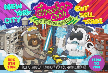 Today December 6TH, 2014 Sneaker Con Returns To NYC