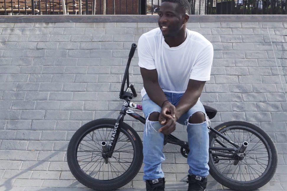 Nigel Sylvester Taking on BMX With VICE Sports